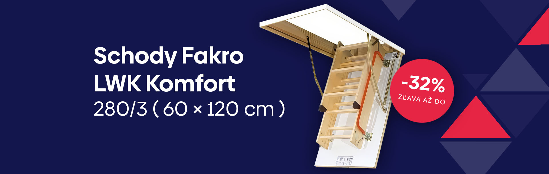 Schody Fakro LWK Komfort